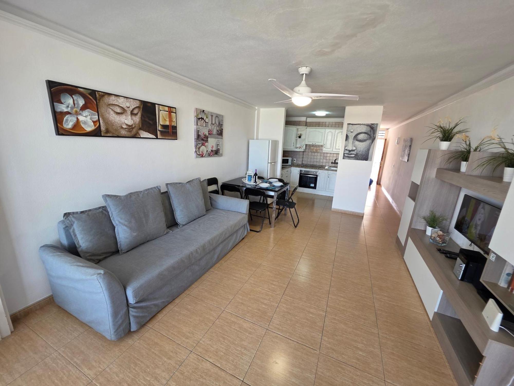 Apartment Jacaranda Close To The Beach, Sea-view, Pool, Wifi, Sat-tv Arona (Tenerife)