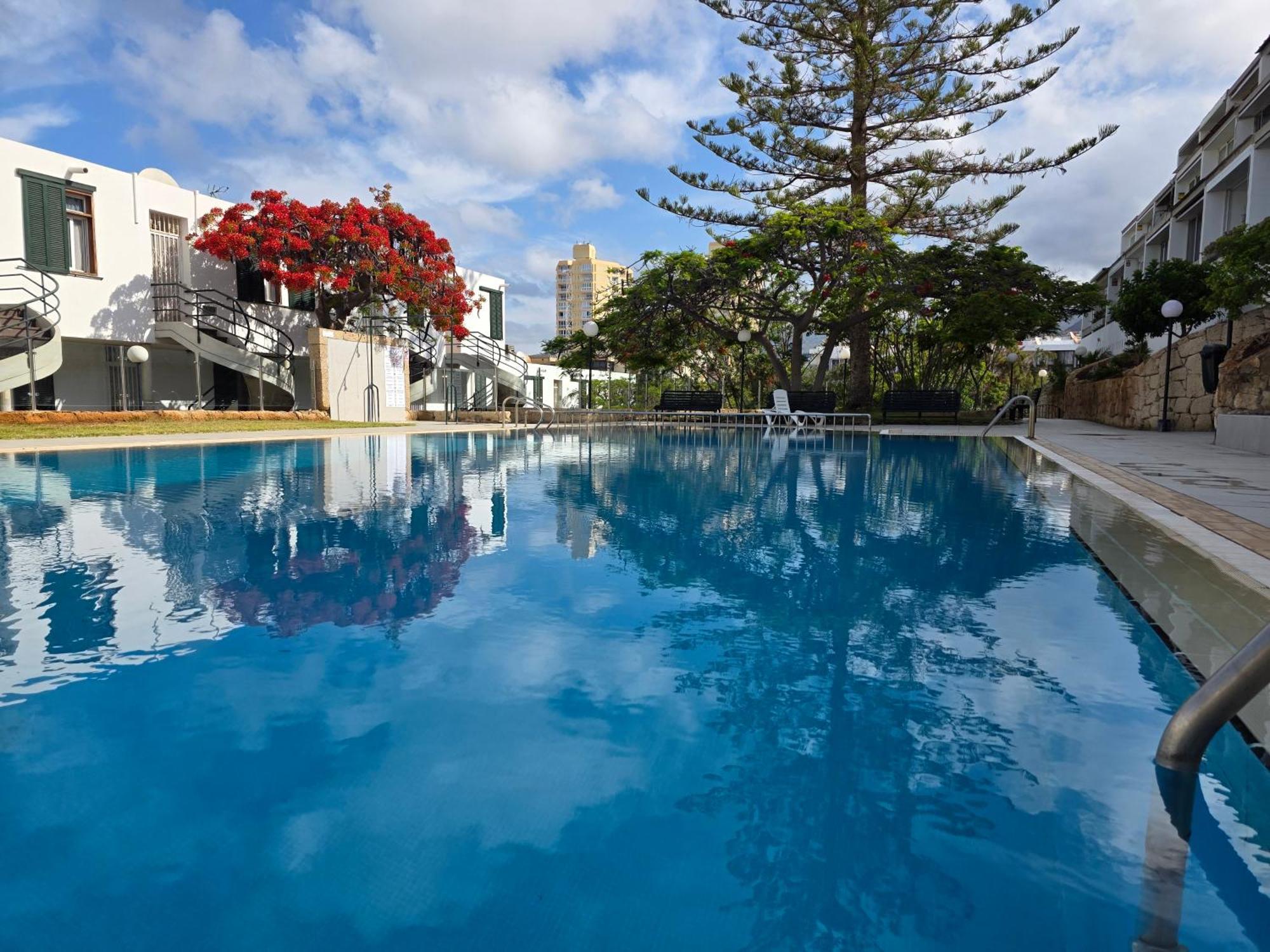 Jacaranda Close To The Beach, Sea-view, Pool, Wifi, Sat-tv Apartment